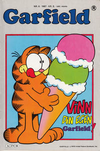 Cover Thumbnail for Garfield (Semic, 1985 series) #6/1987