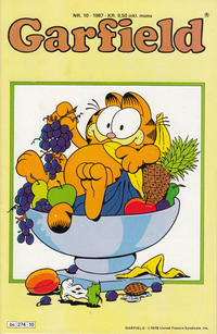 Cover Thumbnail for Garfield (Semic, 1985 series) #10/1987