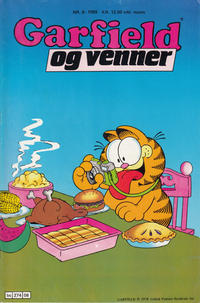 Cover Thumbnail for Garfield og venner (Semic, 1989 series) #8/1989