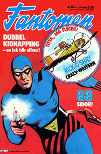 Cover Thumbnail for Fantomen (Semic, 1958 series) #16/1974