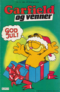 Cover Thumbnail for Garfield og venner (Semic, 1989 series) #12/1989