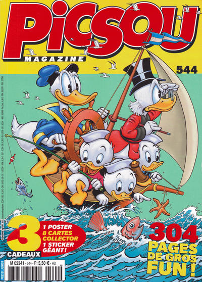 Cover for Picsou Magazine (Disney Hachette Presse, 1972 series) #544