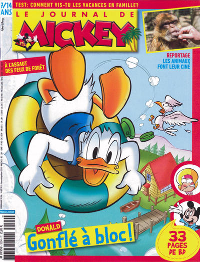 Cover for Le Journal de Mickey (Hachette, 1952 series) #3504