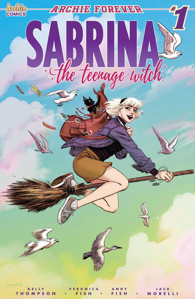 Cover for Sabrina the Teenage Witch (Archie, 2019 series) #1 [Cover A Veronica Fish]