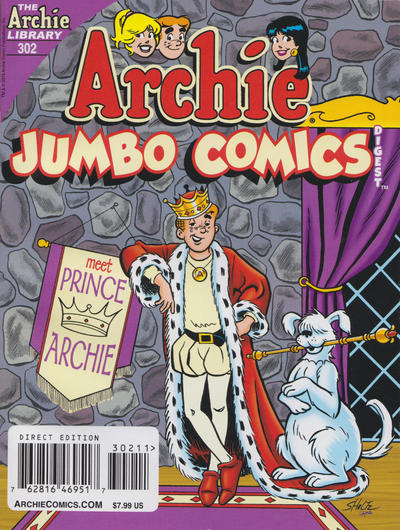 Cover for Archie (Jumbo Comics) Double Digest (Archie, 2011 series) #302