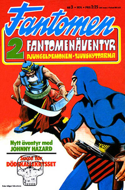 Cover for Fantomen (Semic, 1958 series) #3/1974