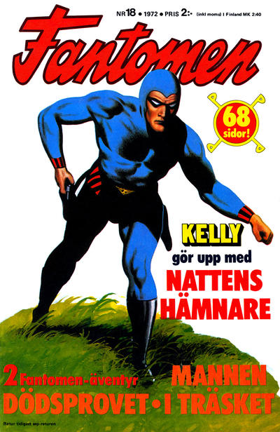 Cover for Fantomen (Semic, 1958 series) #18/1972