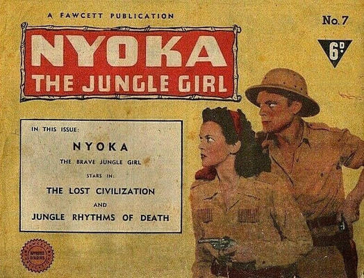 Cover for Nyoka the Jungle Girl (Cleland, 1949 series) #7