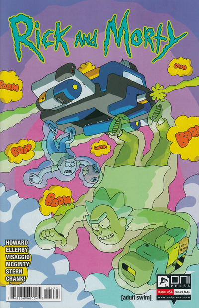 Cover for Rick and Morty (Oni Press, 2015 series) #54 [Cover B]