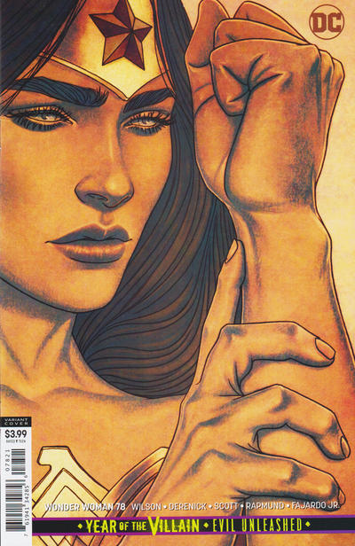 Cover for Wonder Woman (DC, 2016 series) #78 [Jenny Frison Variant Cover]