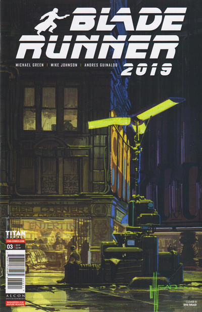 Cover for Blade Runner 2019 (Titan, 2019 series) #3 [Cover B]