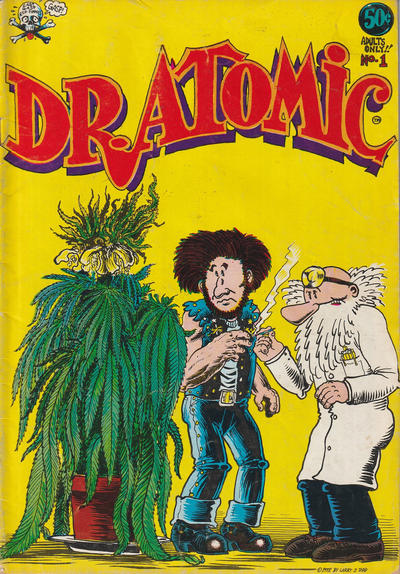 Cover for Dr. Atomic (Last Gasp, 1972 series) #1 [1st print 0.50 USD]