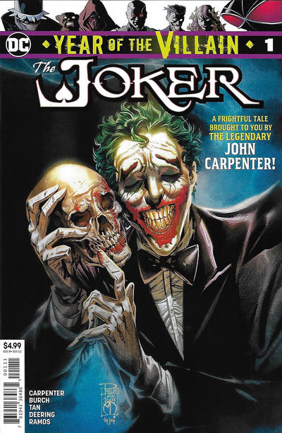 Cover for The Joker: Year of the Villain (DC, 2019 series) #1 [Philip Tan Cover]