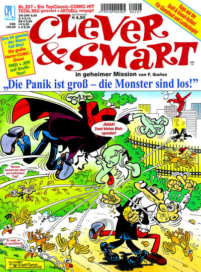 Cover for Clever & Smart (Condor, 1972 series) #207