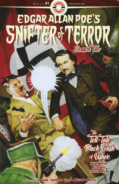 Cover for Edgar Allan Poe's Snifter of Terror Season Two (AHOY Comics, 2019 series) #1