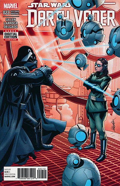 Cover for Darth Vader (Marvel, 2015 series) #22 [Second Printing - Salvador Larroca]