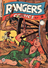 Cover for Rangers Comics (H. John Edwards, 1950 ? series) #17 [6d]