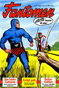 Cover Thumbnail for Fantomen (Semic, 1958 series) #7/1962