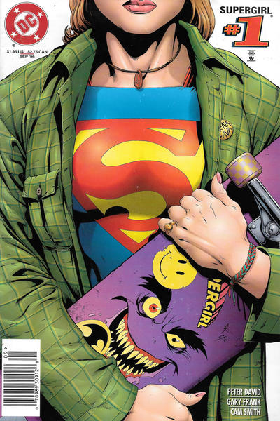 Cover for Supergirl (DC, 1996 series) #1 [Newsstand]