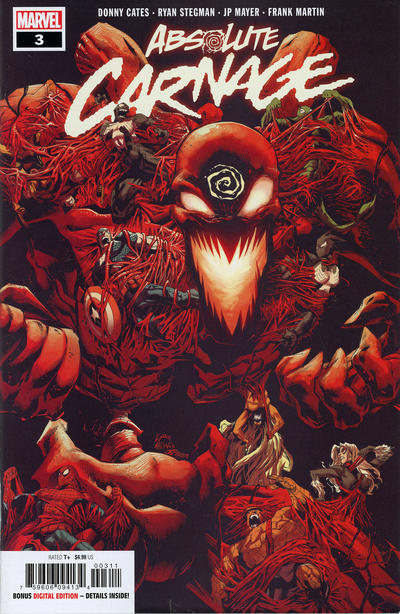 Cover for Absolute Carnage (Marvel, 2019 series) #3