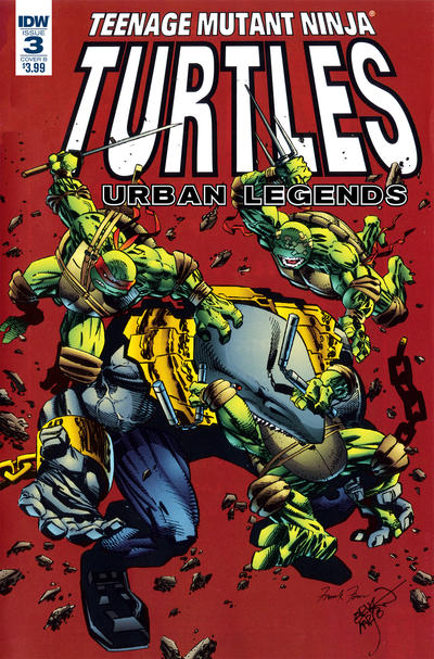 Cover for Teenage Mutant Ninja Turtles: Urban Legends (IDW, 2018 series) #3 [Cover B]