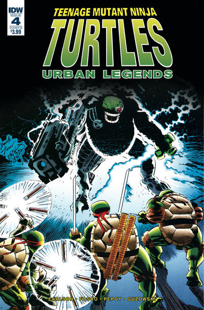 Cover for Teenage Mutant Ninja Turtles: Urban Legends (IDW, 2018 series) #4 [Cover B]