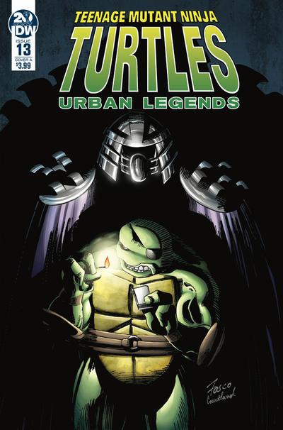Cover for Teenage Mutant Ninja Turtles: Urban Legends (IDW, 2018 series) #13 [Cover A - Frank Fosco]