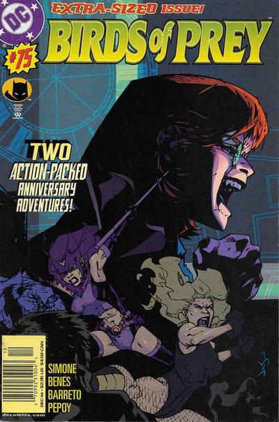 Cover for Birds of Prey (DC, 1999 series) #75 [Newsstand]