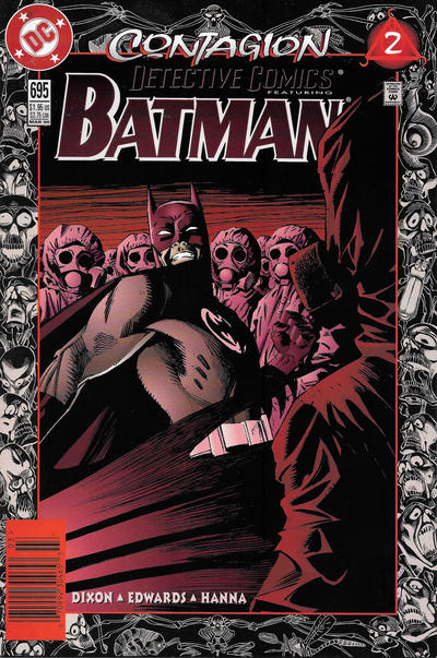 Cover for Detective Comics (DC, 1937 series) #695 [Newsstand]