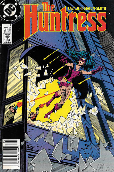Cover for The Huntress (DC, 1989 series) #2 [Newsstand]