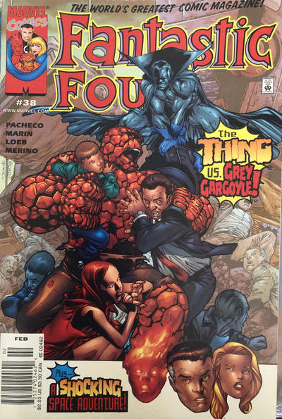 Cover for Fantastic Four (Marvel, 1998 series) #38 [Newsstand]