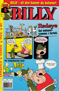 Cover Thumbnail for Billy (Hjemmet / Egmont, 1998 series) #6/1998