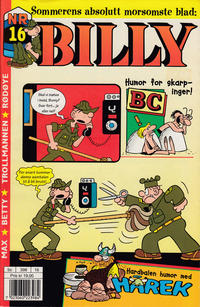 Cover Thumbnail for Billy (Hjemmet / Egmont, 1998 series) #16/1998