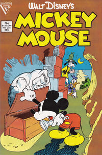 Cover Thumbnail for Mickey Mouse (Gladstone, 1986 series) #221 [Direct]