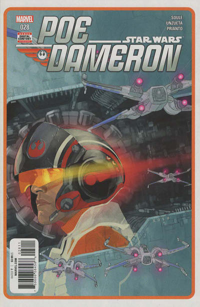 Cover for Poe Dameron (Marvel, 2016 series) #28