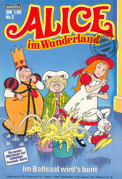 Cover for Alice im Wunderland (Bastei Verlag, 1984 series) #2