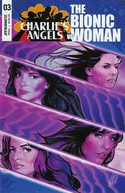 Cover for Charlie's Angels vs. the Bionic Woman (Dynamite Entertainment, 2019 series) #3