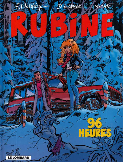 Cover for Rubine (Le Lombard, 1993 series) #8 - 96 heures