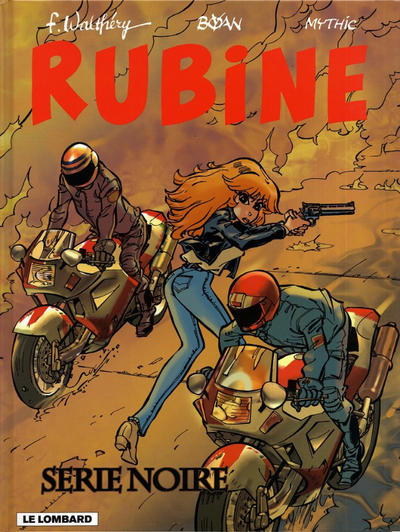 Cover for Rubine (Le Lombard, 1993 series) #10 - Série noire
