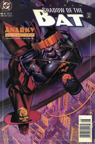 Cover for Batman: Shadow of the Bat (DC, 1992 series) #41 [Newsstand]