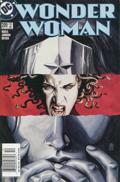 Cover for Wonder Woman (DC, 1987 series) #209 [Newsstand]