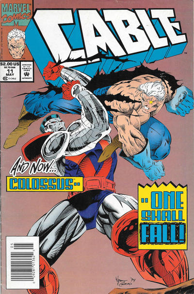 Cover for Cable (Marvel, 1993 series) #11 [Newsstand]