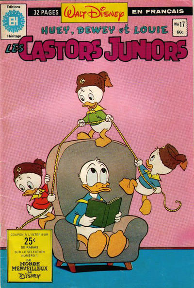 Cover for Les Castors Juniors (Editions Héritage, 1981 series) #17
