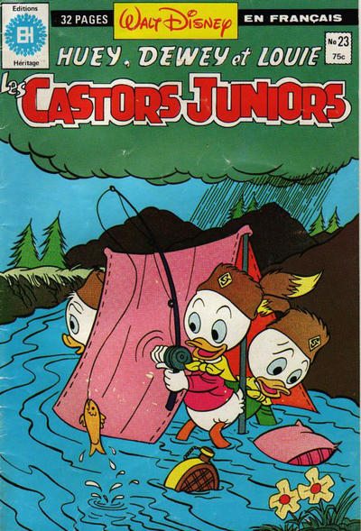 Cover for Les Castors Juniors (Editions Héritage, 1981 series) #23