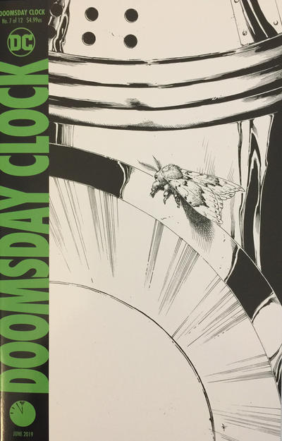 Cover for Doomsday Clock (DC, 2018 series) #7 [Second Printing]