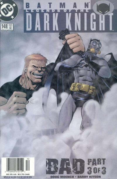 Cover for Batman: Legends of the Dark Knight (DC, 1992 series) #148 [Newsstand]