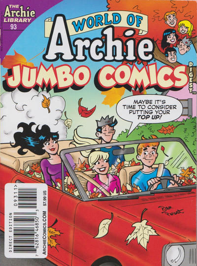 Cover for World of Archie Double Digest (Archie, 2010 series) #93