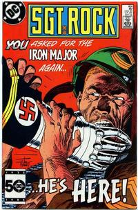Cover Thumbnail for Sgt. Rock (DC, 1977 series) #404 [Direct]