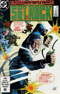 Cover Thumbnail for Sgt. Rock (DC, 1977 series) #410 [Direct]