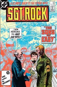 Cover Thumbnail for Sgt. Rock (DC, 1977 series) #417 [Direct]